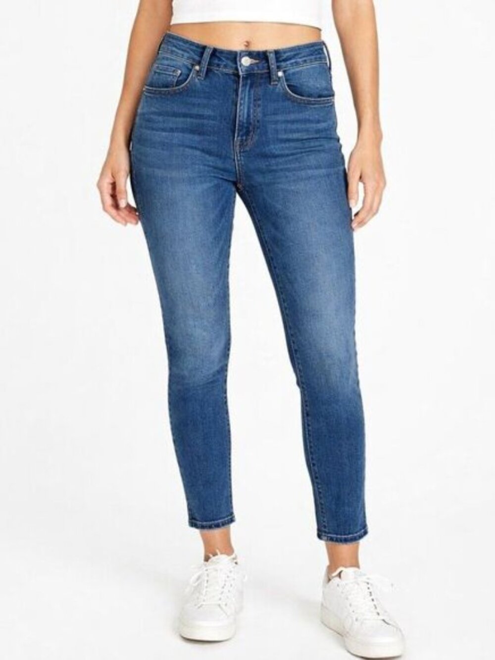 Chico's Jeans Size 0.5 Size 6 6R Define Me Denim Curvy Slim Leg Ankle #1